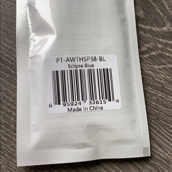 Apple Watch Silicone Band in Eclipse Blue NEW - Picture 2 of 4